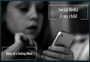 Social media and my child, Shailaja, Doting Mom